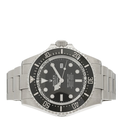 Rolex Stainless Steel 44mm Oyster Perpetual Date Sea-Dweller Deepsea Watch Black 126660 2 of 4