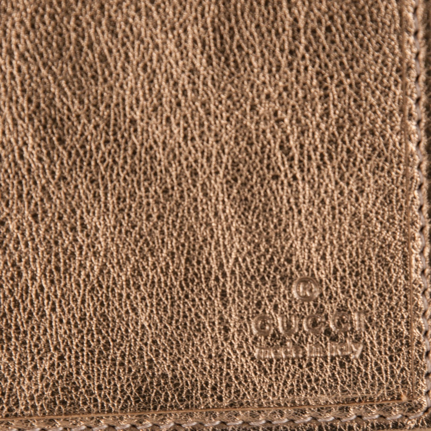Satin Monogram Abbey Continental Wallet Bronze