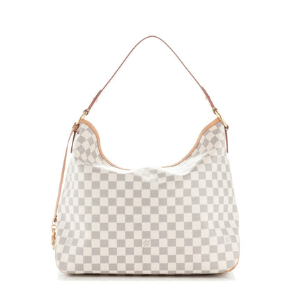Louis Vuitton Damier Azur Delightful MM Pink 1 of 8