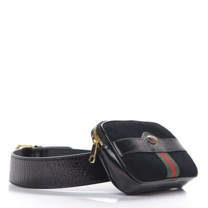 Gucci Suede Patent Ophidia Belted iPhone Case 75 30 Black 3 of 8