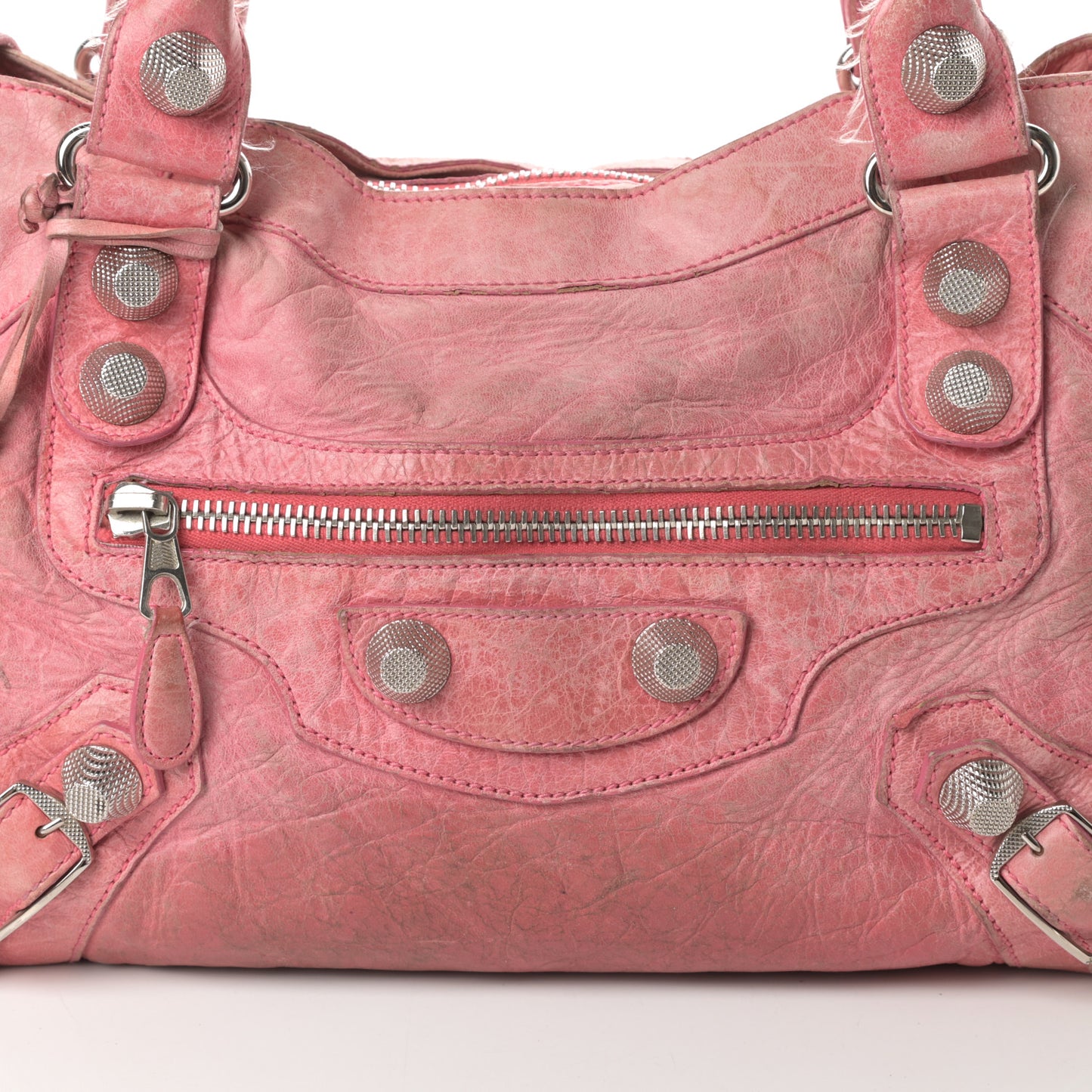 Agneau Giant 21 Silver Hardware City Grenadine