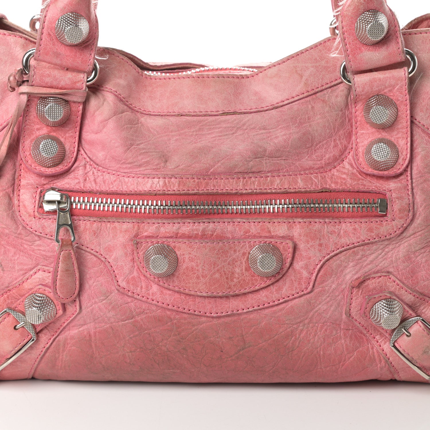 Balenciaga Agneau Giant 21 Silver Hardware City Grenadine 8 of 24