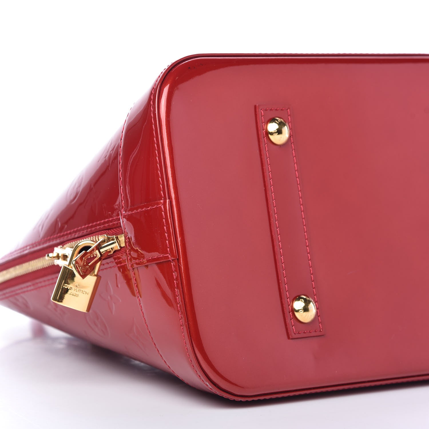 Louis Vuitton Vernis Alma GM Pomme D'Amour 6 of 9