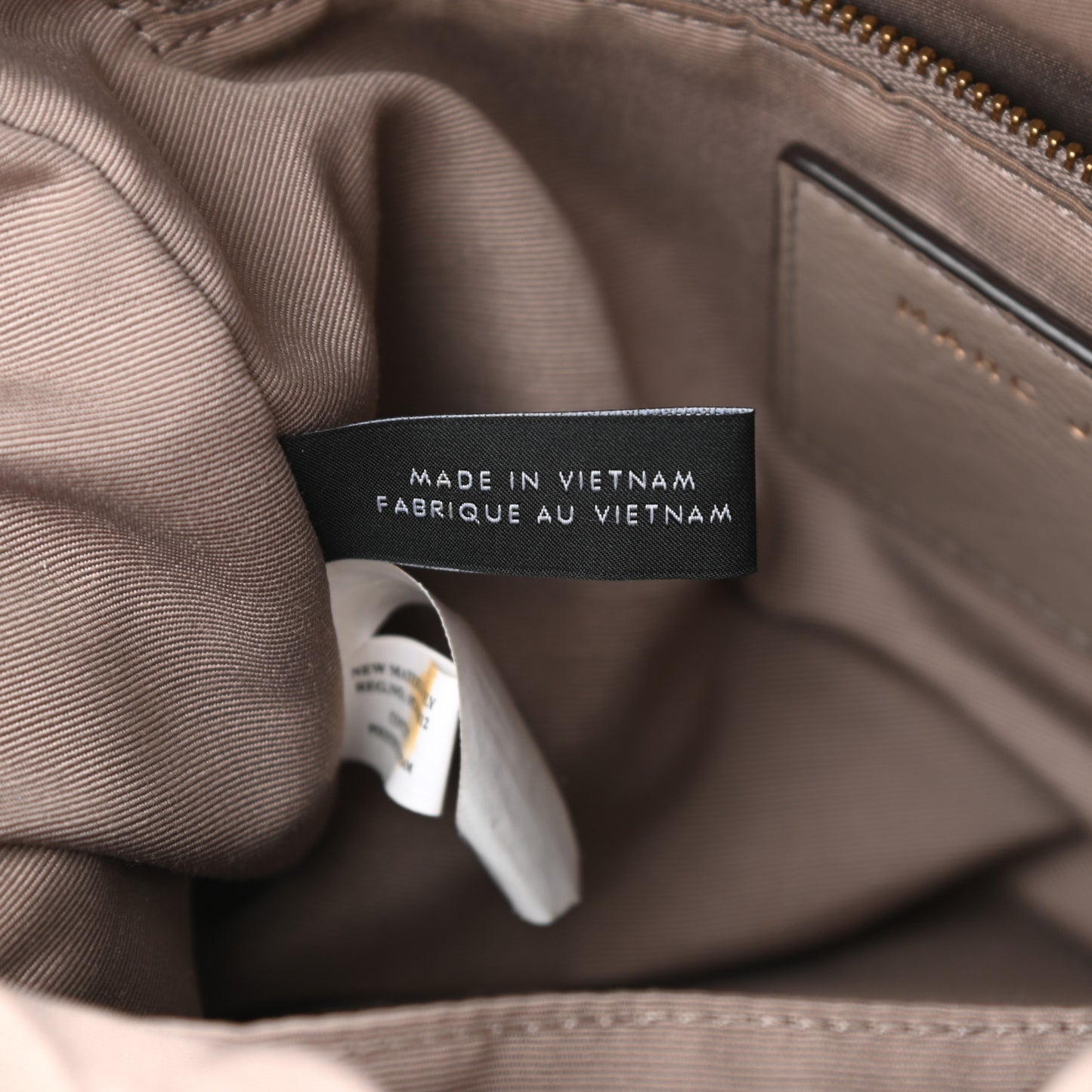 Calfskin Recruit Bauletto Satchel Tote Bag Mink