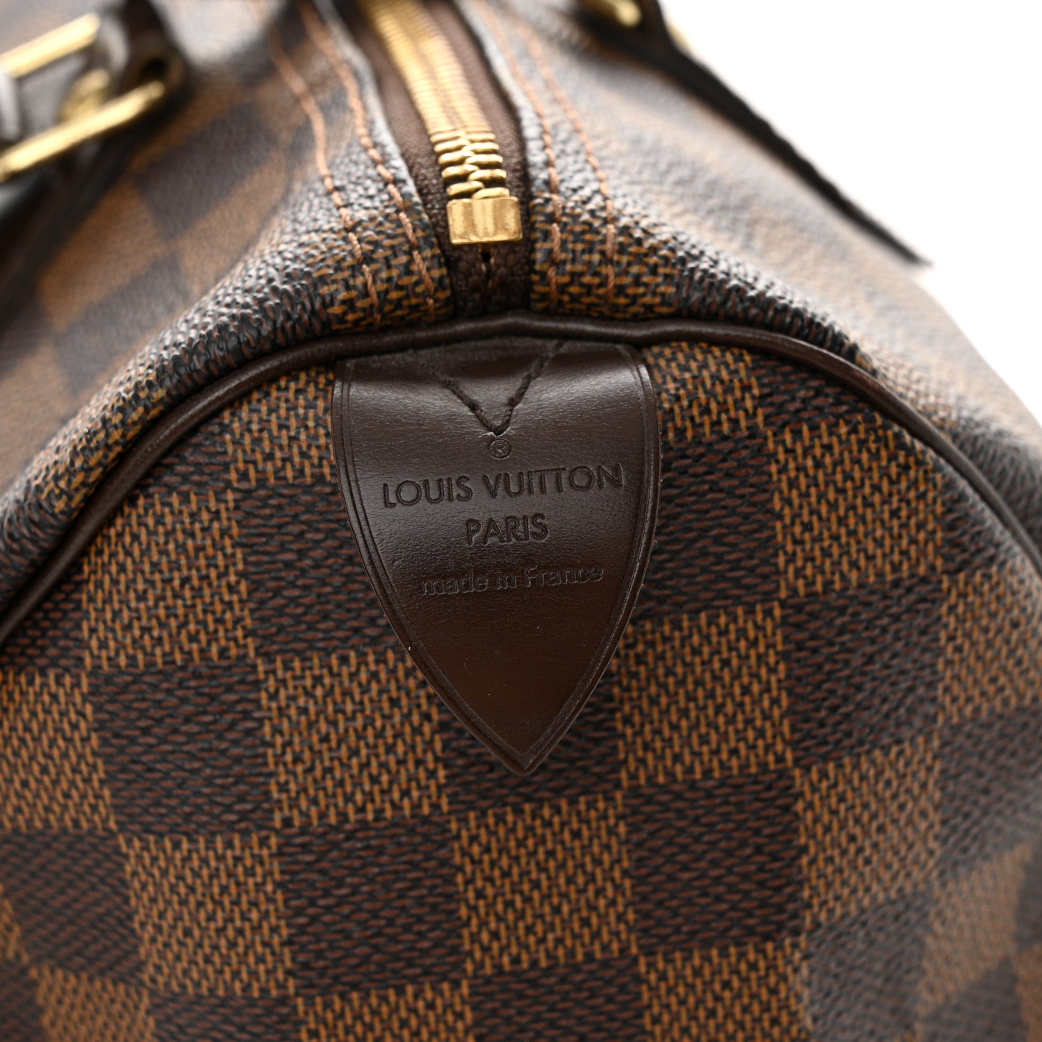 Louis Vuitton Damier Ebene Speedy 30 6 of 10