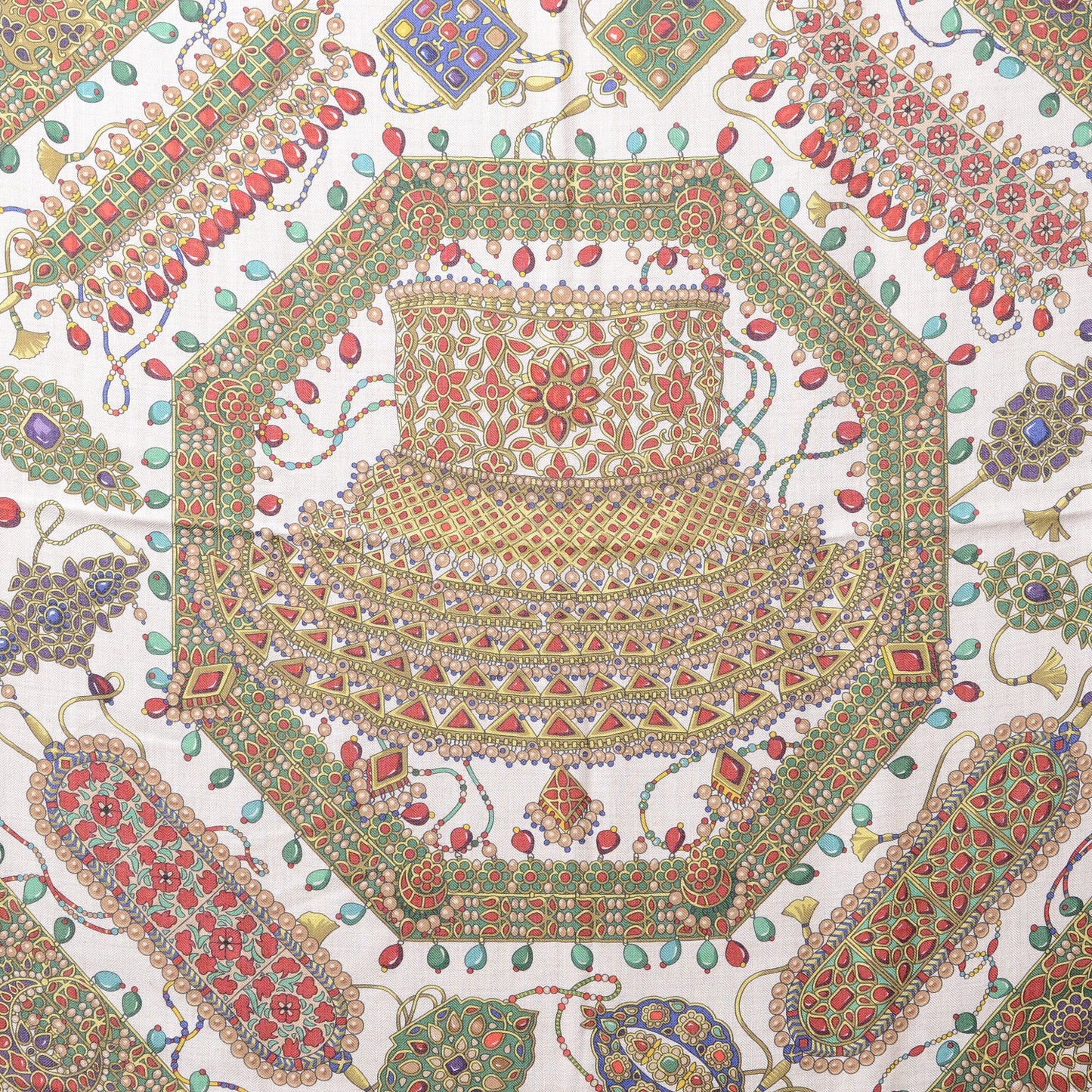Cashmere Silk Parures Des Maharajas Shawl 140