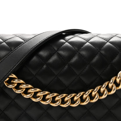 Chanel Lambskin Quilted New Medium Boy Flap Black 8 of 11