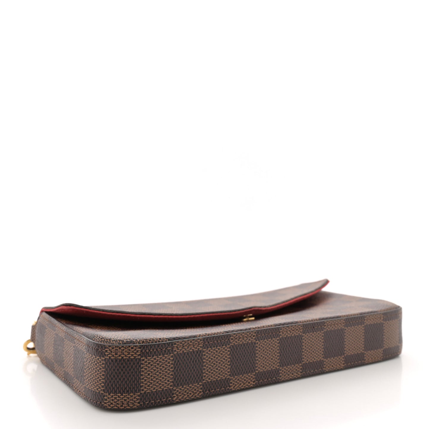 Damier Ebene Pochette Felicie Chain Wallet