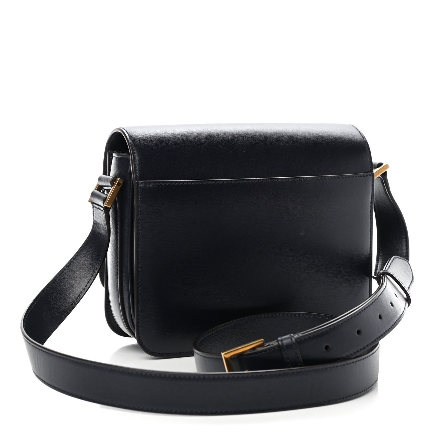Calfskin Le 61 Shoulder Bag Navy