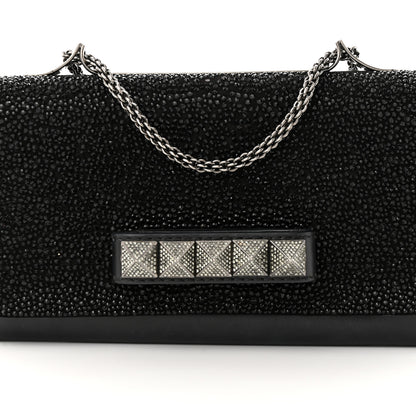 Valentino Garavani Crystal Encrusted Studs Va Va Voom Shoulder Bag Black 8 of 12