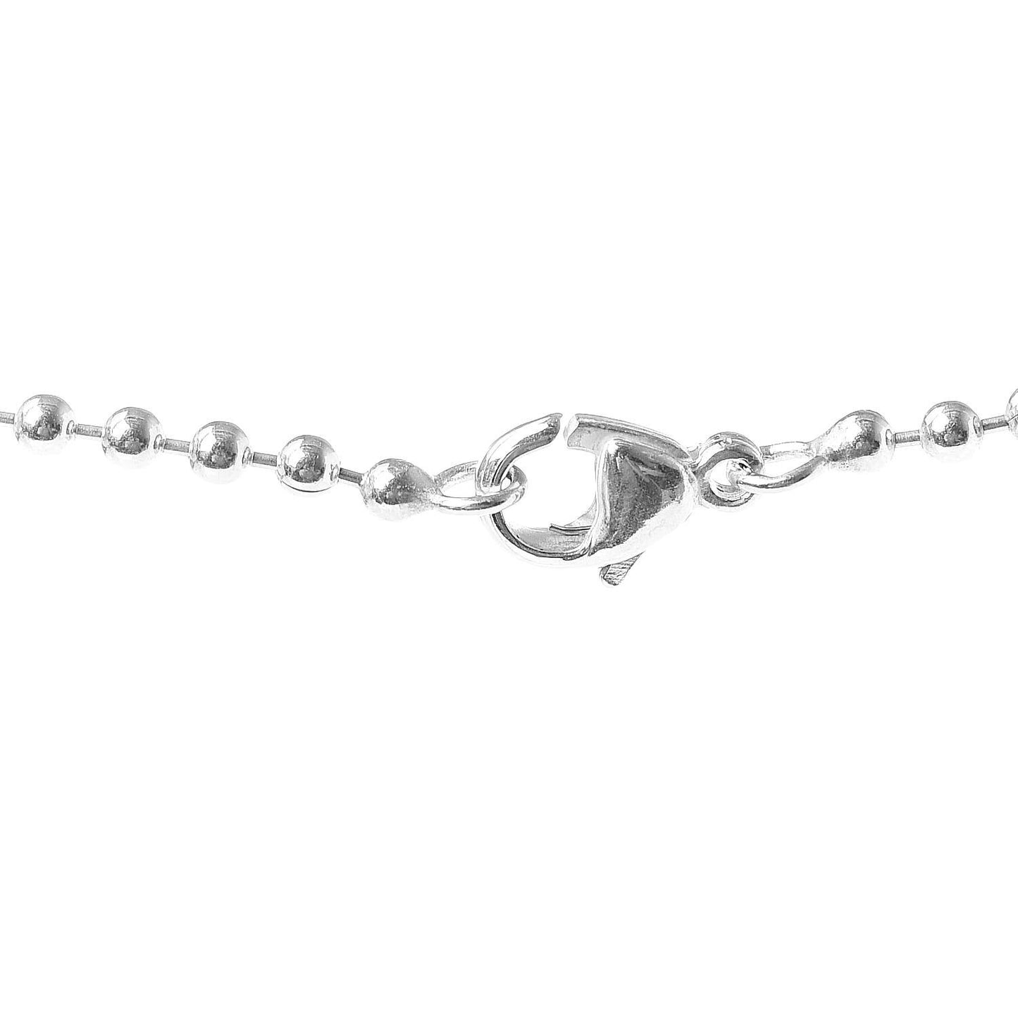Sterling Silver Dog Tag Necklace