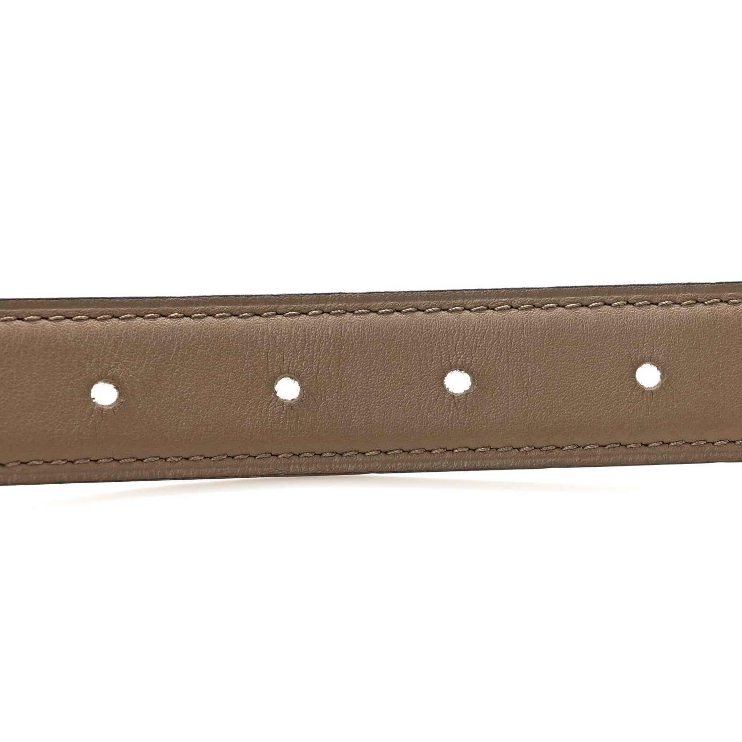 Hermes Swift Epsom 32mm H Belt 80 32 Etain White 3 of 8