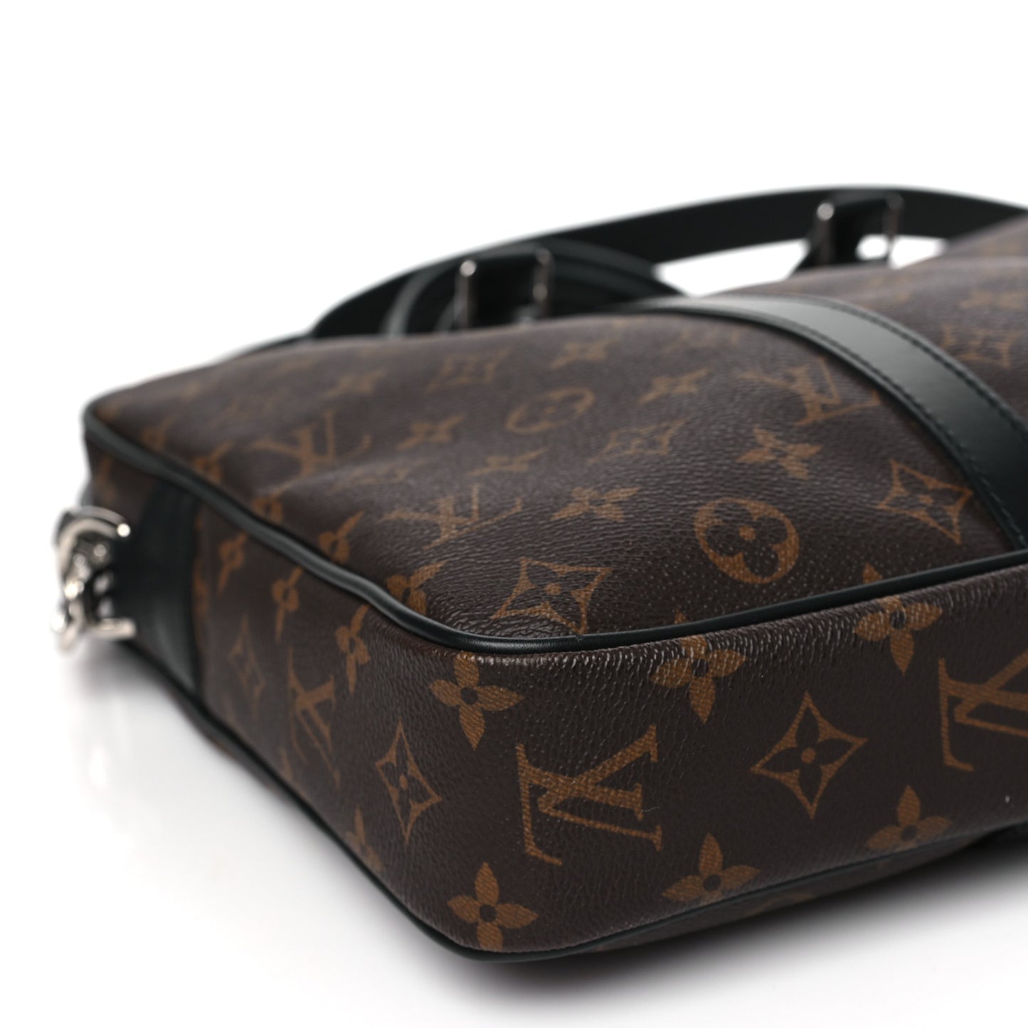 LOUIS VUITTON Monogram Macassar Porte-Documents Voyage PM