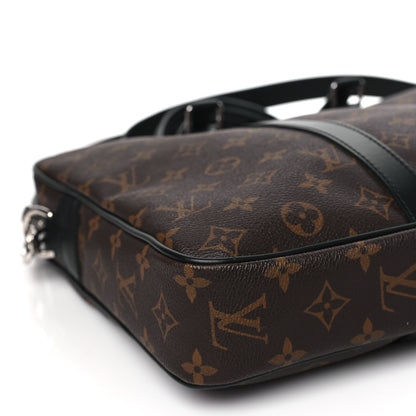 Louis Vuitton LOUIS VUITTON Monogram Macassar Porte-Documents Voyage PM 7 of 8