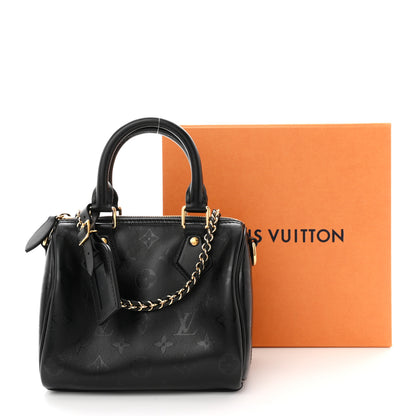 Louis Vuitton Monogram Ink Speedy BB Black 11 of 11