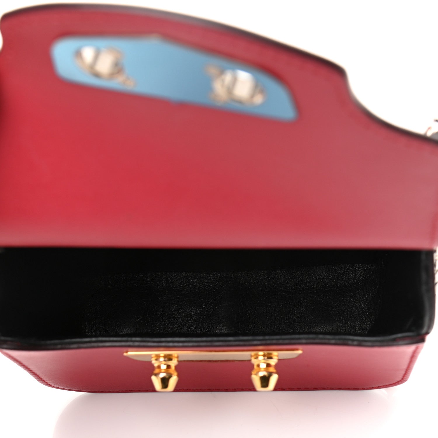 Balenciaga Smooth Calfskin Min Neo Classic Chain Box Rouge 5 of 14