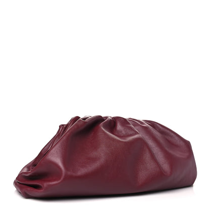 Bottega Veneta Smooth Butter Calf The Pouch Oversized Clutch Bordeaux 3 of 10