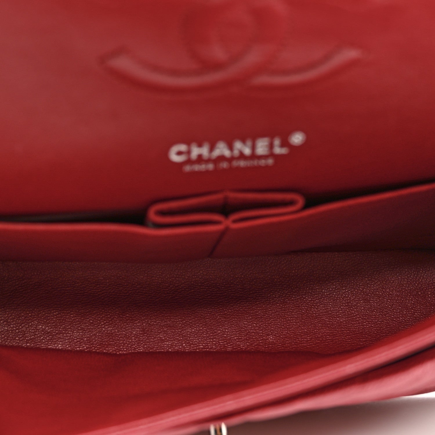 Chanel Caviar Quilted Medium Double Flap Red 4 of 8