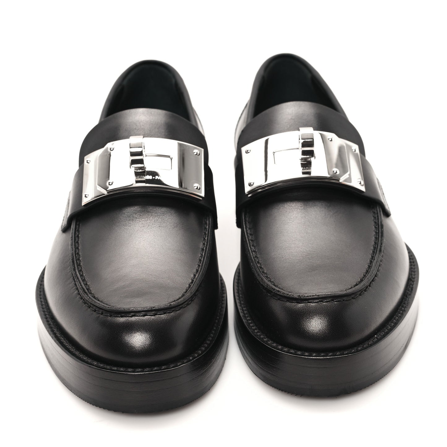 Calfskin Womens Hot Loafer 37 Black
