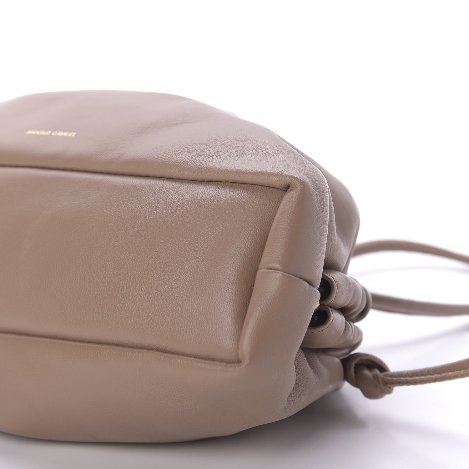 Mansur Gavriel Lambskin Cloud Mini Clutch Biscotto 7 of 8