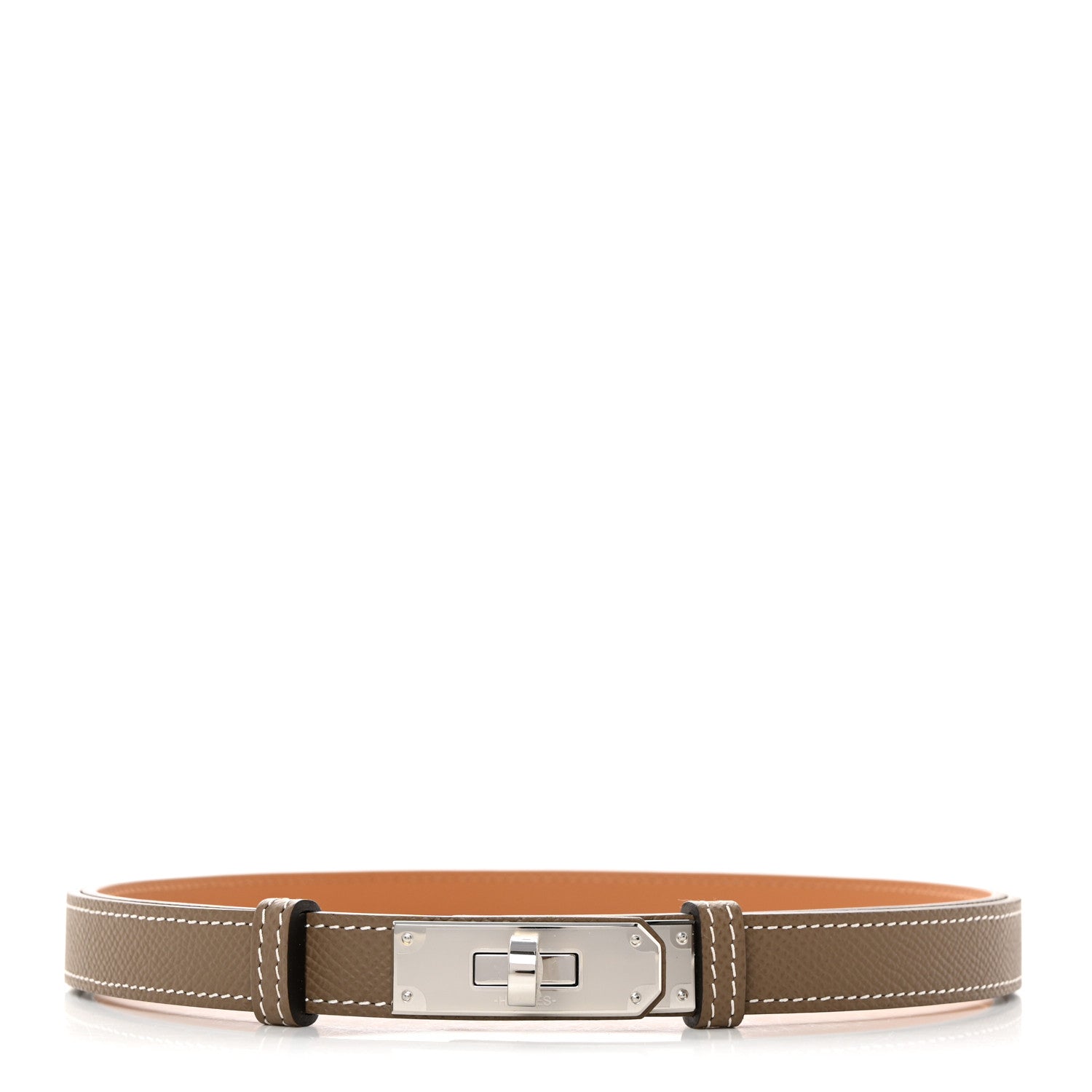 Hermes Epsom Kelly Belt Etoupe 1 of 4