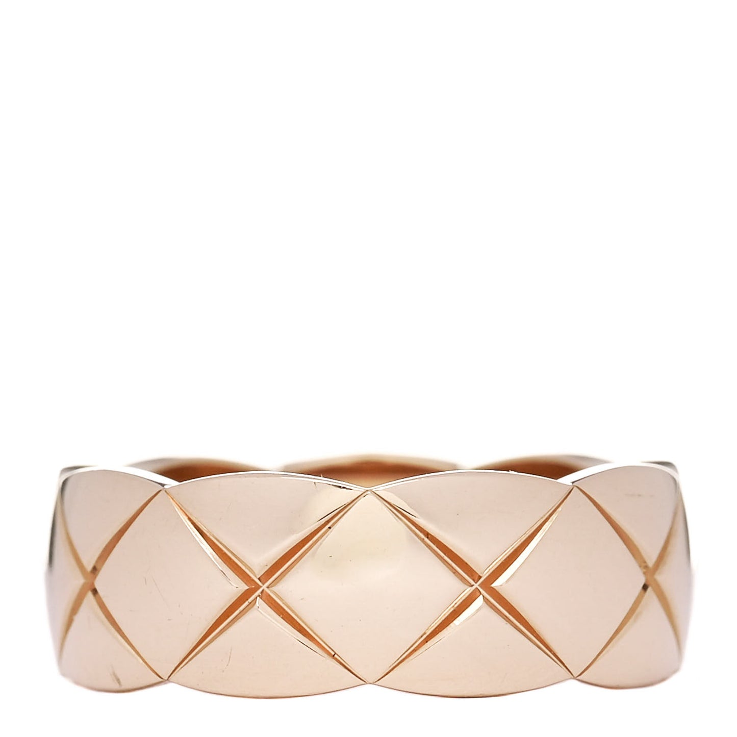 18K Beige Gold Small Coco Crush Ring 50 5.25