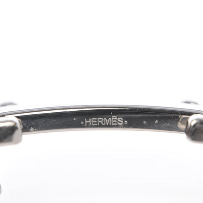 Hermes Brushed Palladium 32mm H Belt Buckle 4 of 4