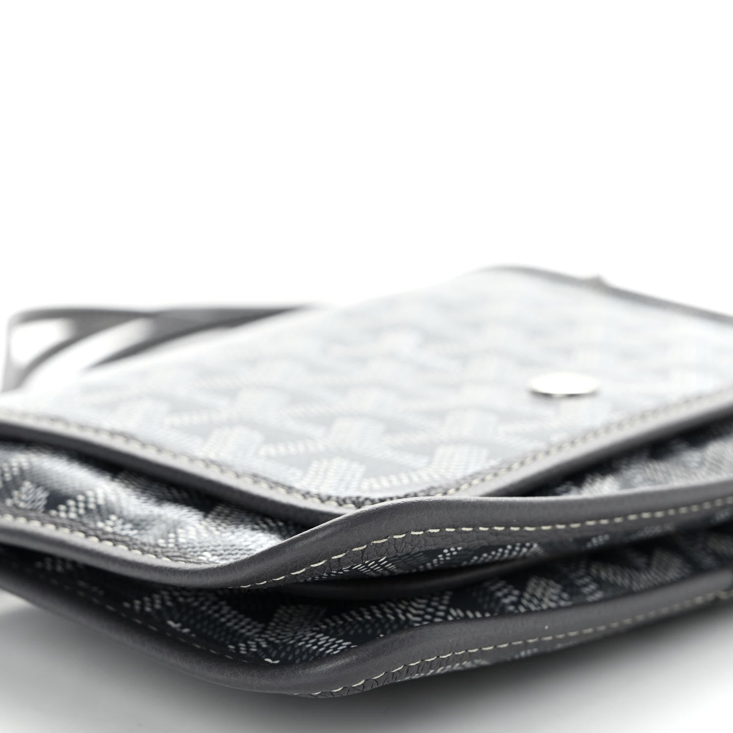 Goyard Goyardine Plumet Wallet Clutch Grey 9 of 10