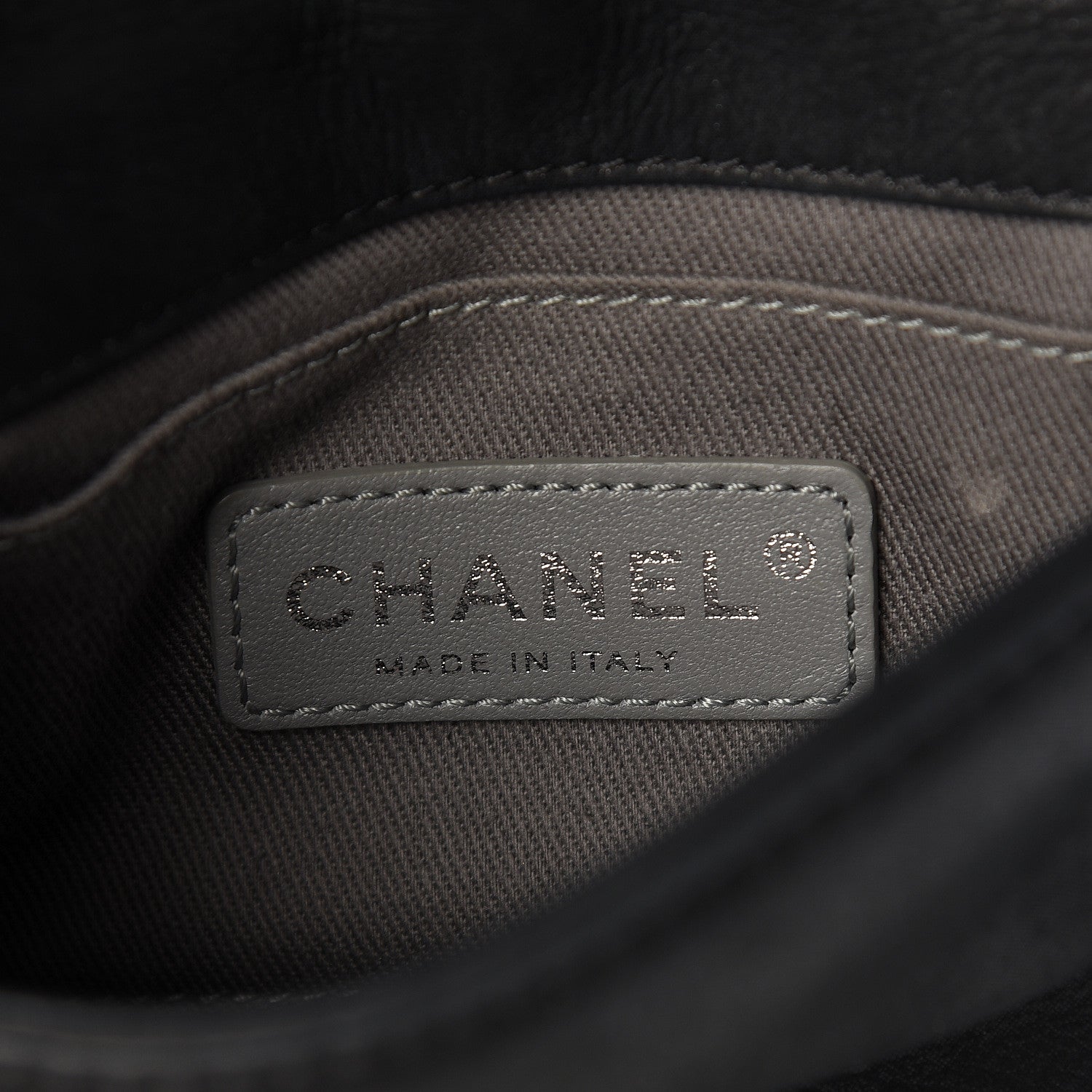 Chanel Iridescent Calfskin Diamond Embroidered Mini Flap Black 6 of 10