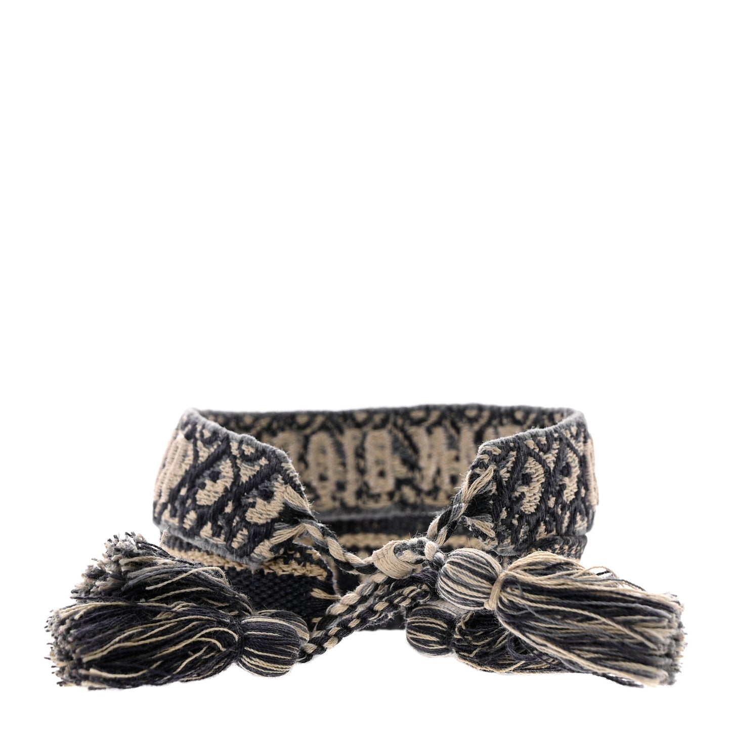 Woven Cotton J'Adior Friendship Bracelet Set Navy