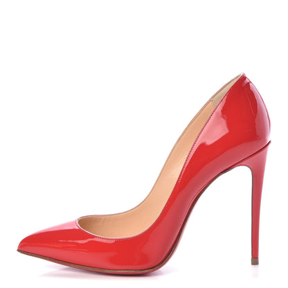 Christian Louboutin Patent Pigalle Follies 100 Pumps 35.5 Pavot 1 of 11