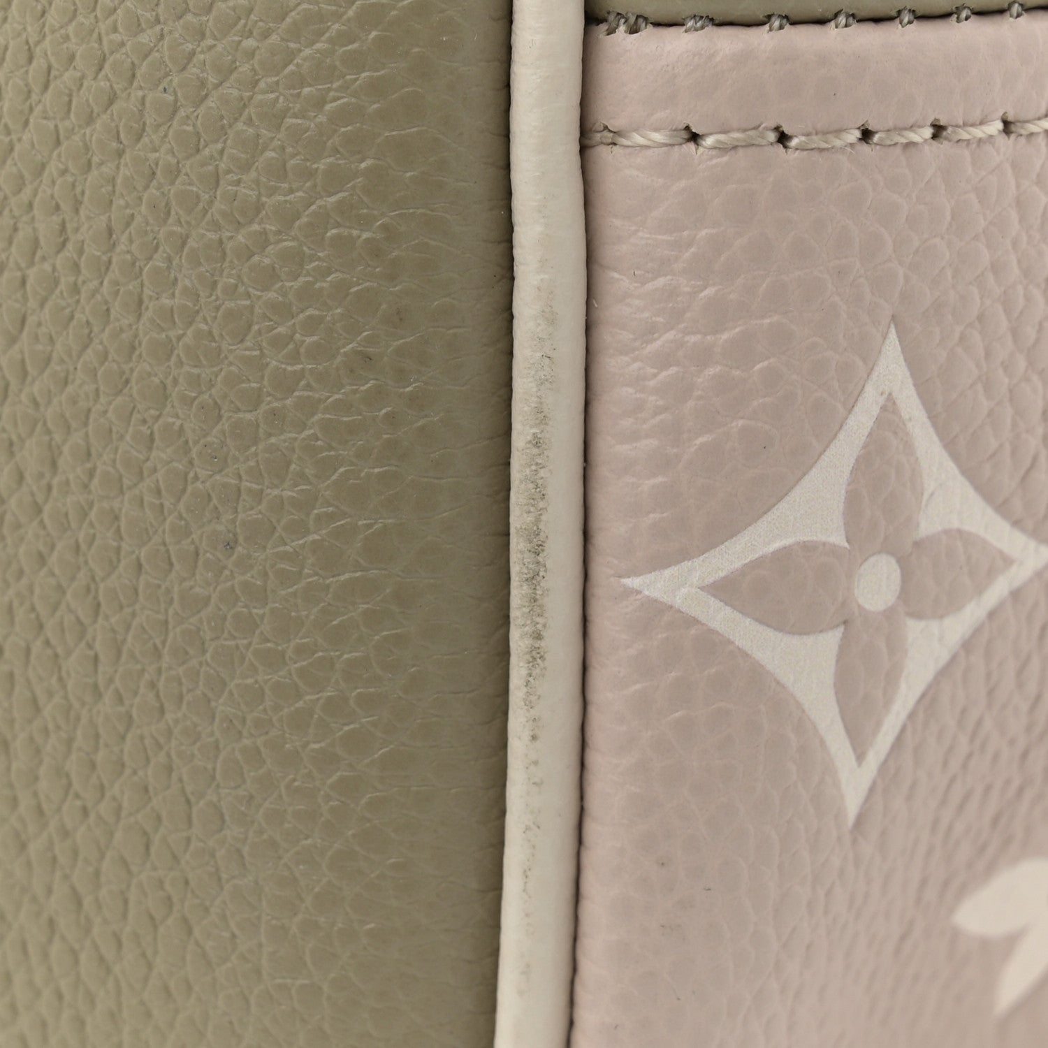 Louis Vuitton Empreinte Monogram Spring In The City Neverfull MM Kaki Beige Cream 11 of 11