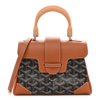 Goyard Goyardine Mini Saigon Black Gold 1 of 10