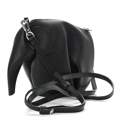 Loewe Calfskin Mini Elephant Crossbody Bag Black 3 of 11