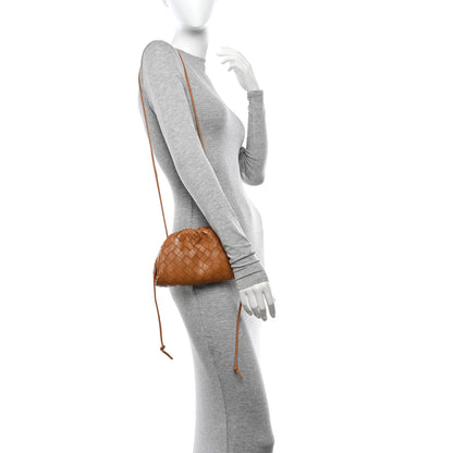 Bottega Veneta Nappa Intrecciato The Mini Pouch Carmel 2 of 11