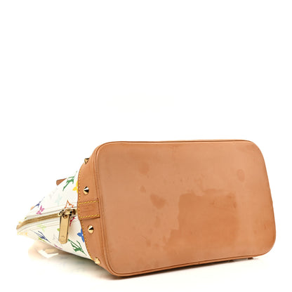 Louis Vuitton Monogram Multicolor Alma White 4 of 25