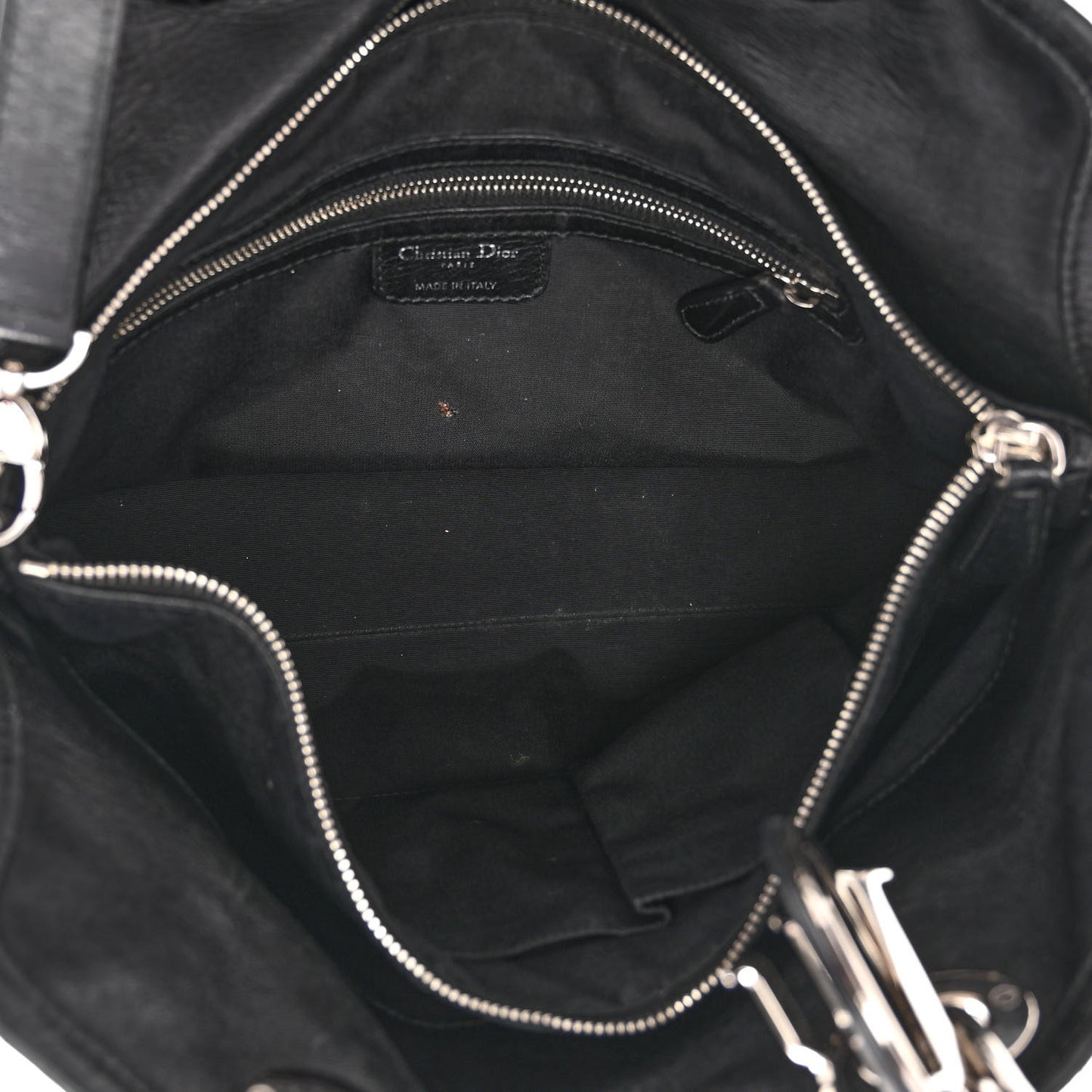 Lambskin Cannage Medium Granville Tote Black