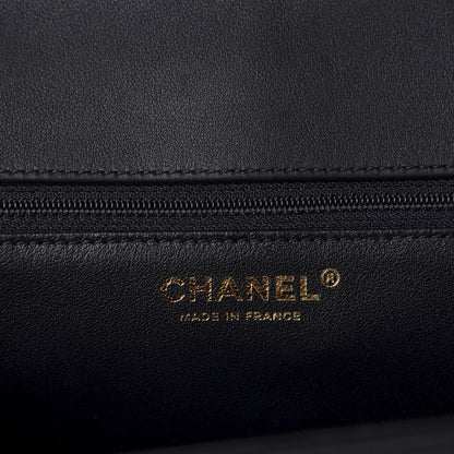Chanel Calfskin Quilted Chevron In The City Bag Black 9 of 12