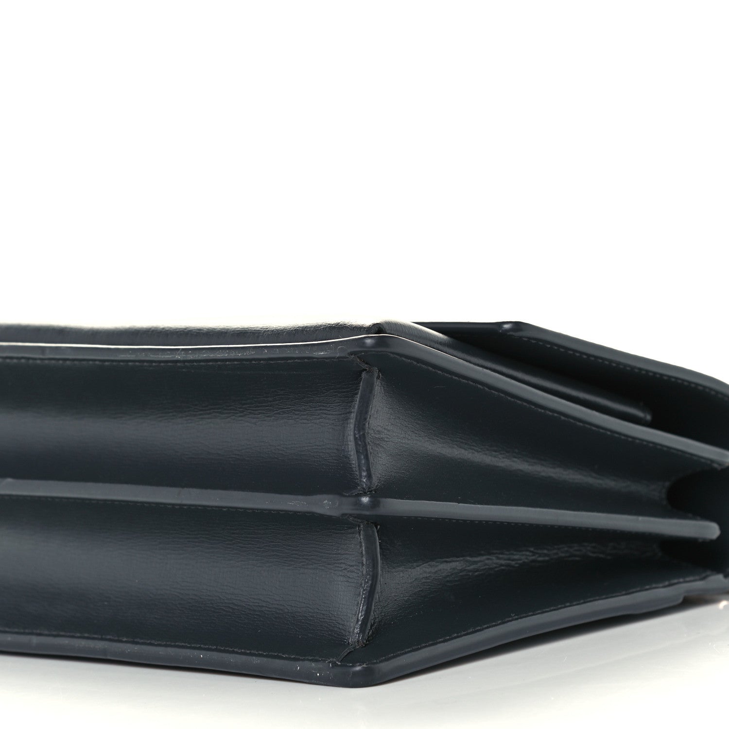 Saint Laurent Calfskin Medium Monogram Sunset Gray 12 of 12