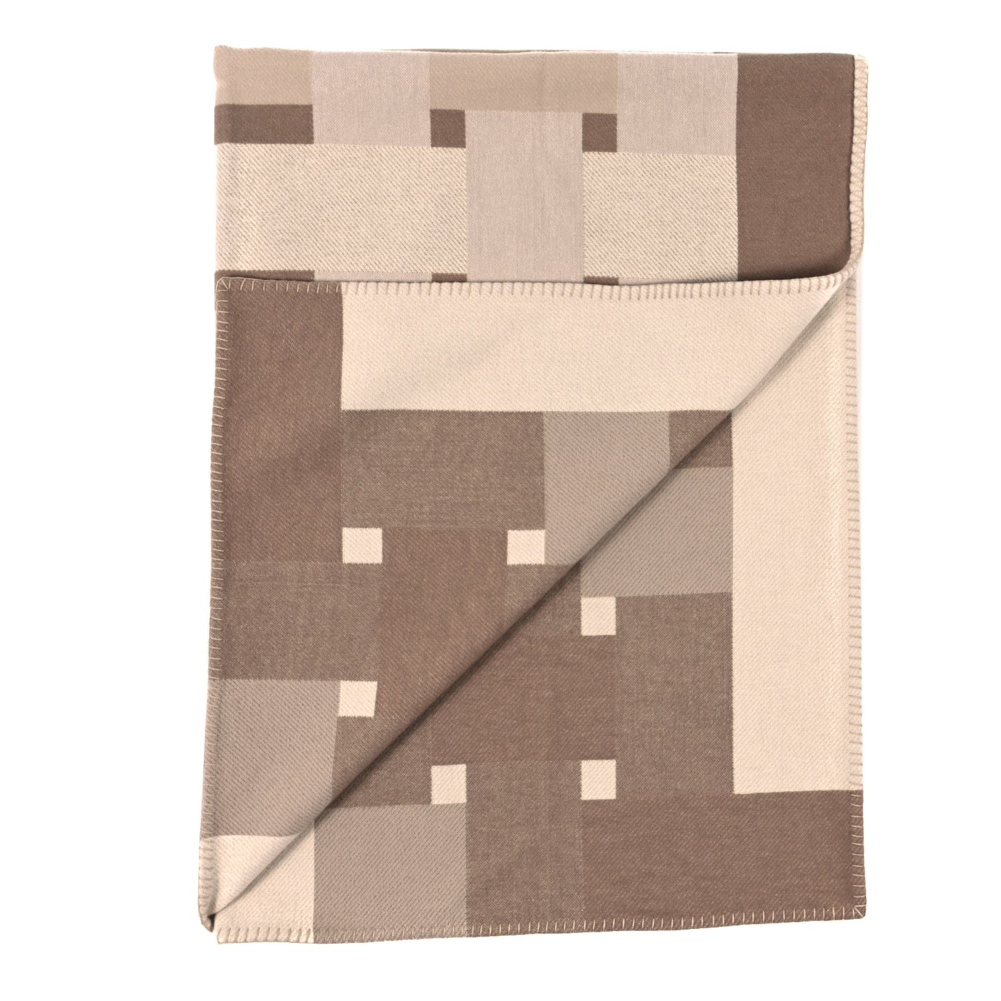 Wool Cashmere Tissage Blanket Sable