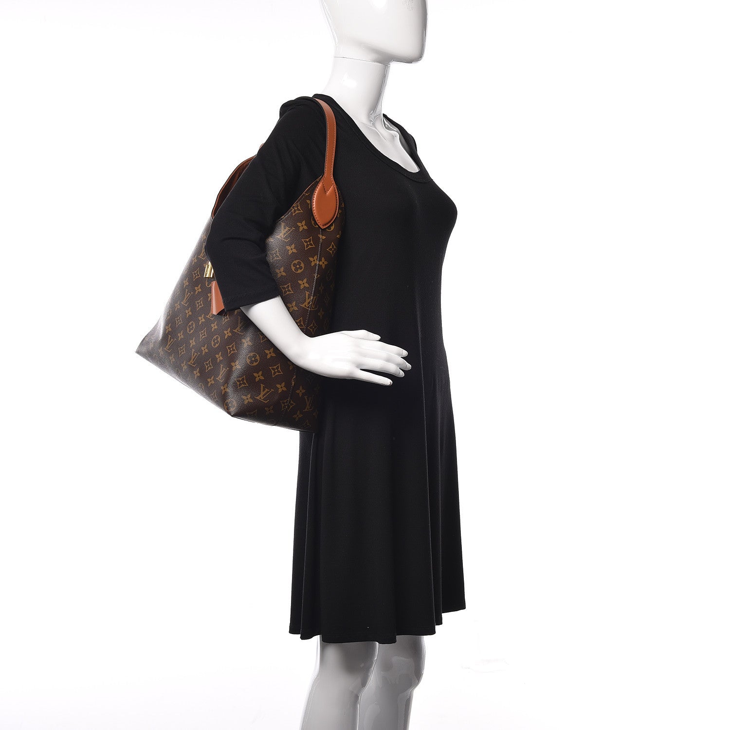 Louis Vuitton Monogram Flower Hobo Caramel 2 of 10