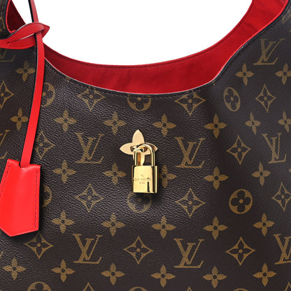 Louis Vuitton Monogram Flower Hobo Coquelicot 7 of 9