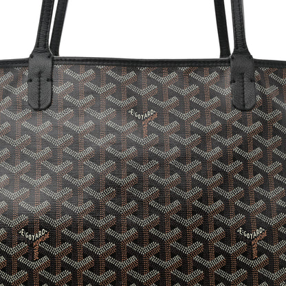 Goyard Goyardine Artois MM Black 8 of 16