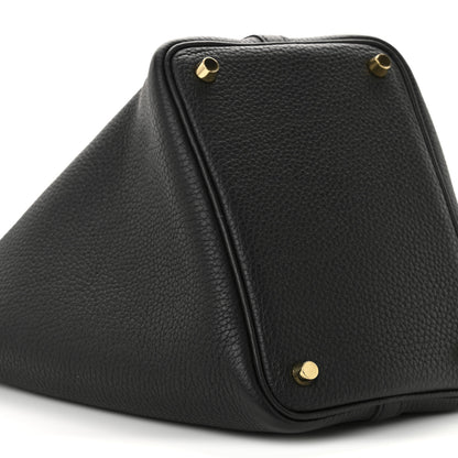 Hermes Taurillon Clemence Picotin Lock 18 PM Black 8 of 11