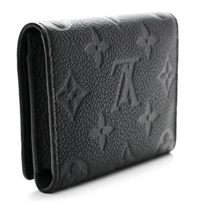 Louis Vuitton Empreinte Business Card Holder Black 3 of 7