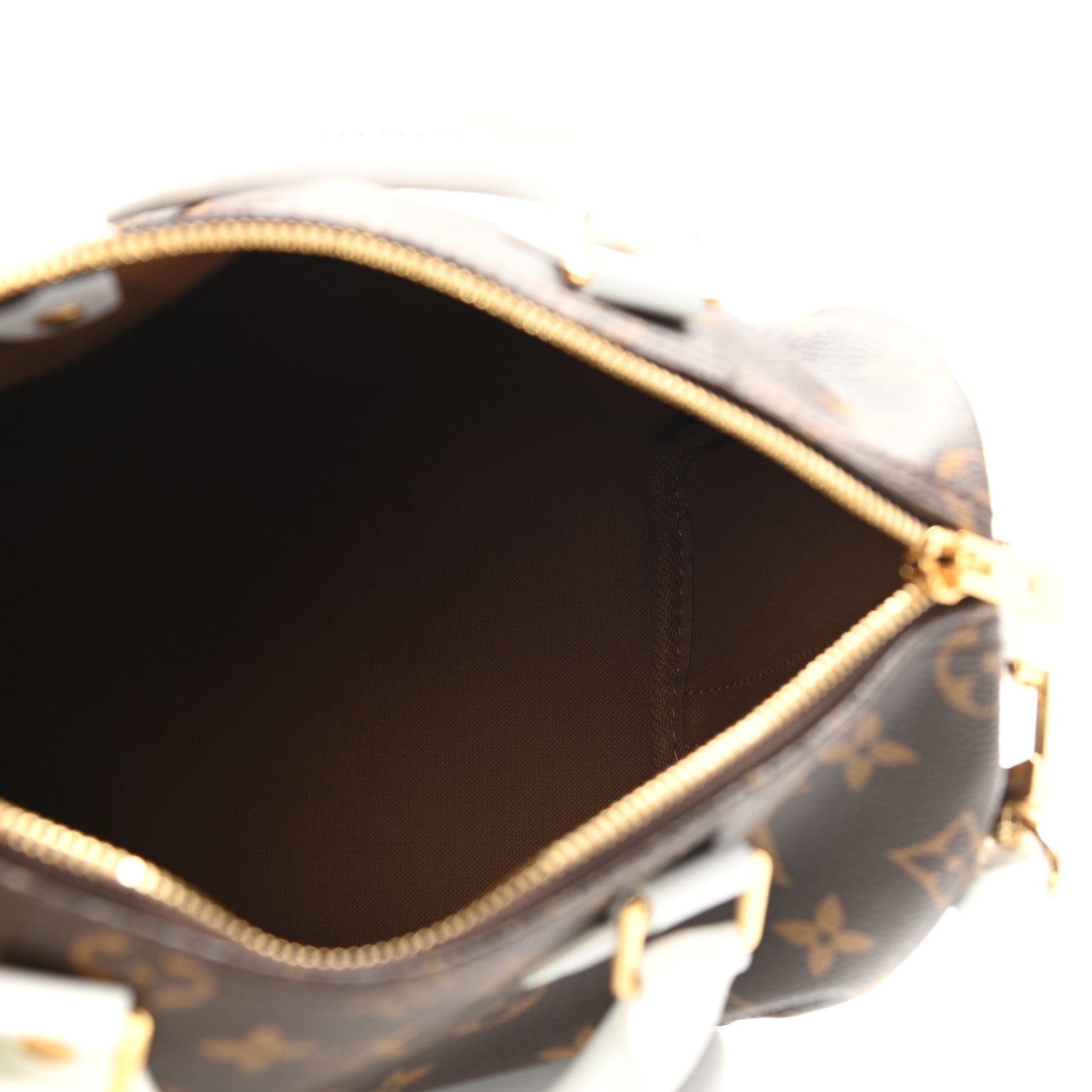 Louis Vuitton Monogram LV Match Speedy Bandouliere 25 White 5 of 9