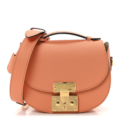 Moynat Carat Calfskin Flori PM Orange 1 of 10