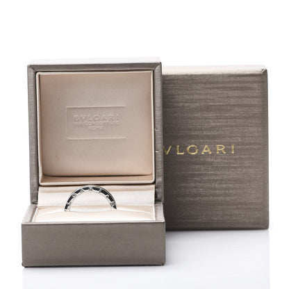 Bulgari Sterling Silver Ceramic Save The Children One-Band Ring 56 7.5 6 of 6