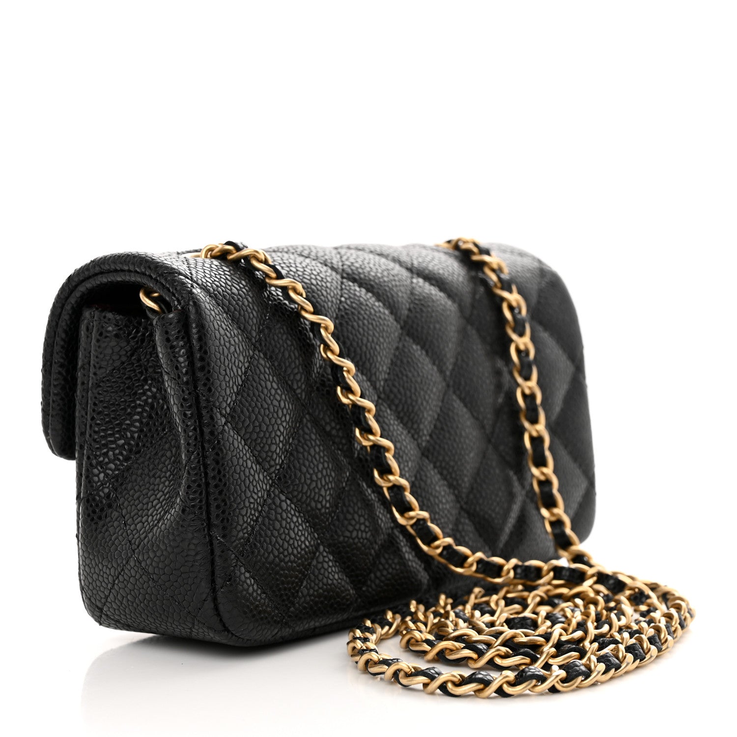 Chanel Caviar Quilted Extra Mini Flap Black 3 of 10