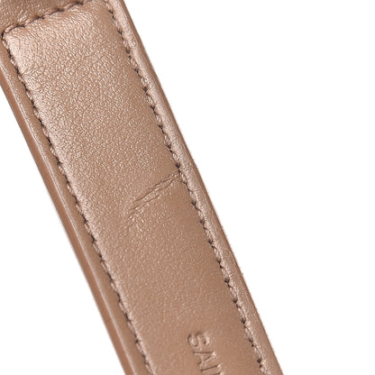 Saint Laurent Calfskin Y Quilted Medium Loulou Monogram Chain Satchel Light Brown 8 of 11